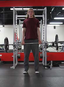 Dead lifts, position 2 of 2