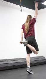 Quad pull and reach, position 2 of 2