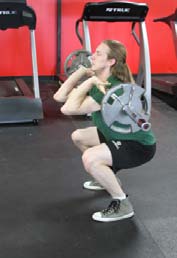 Squats, position 3 of 4
